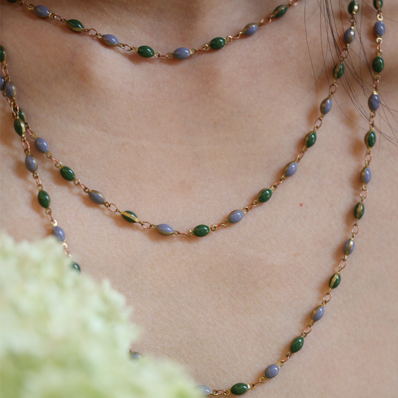 Trinity Orbit Necklace Maison YuTang