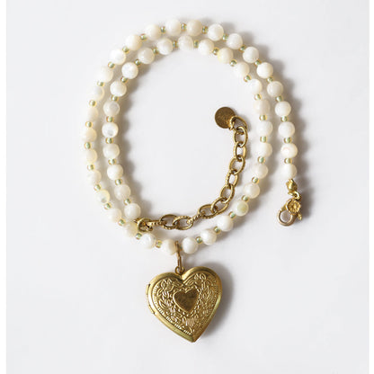 Heirloom Heart Necklace Maison YuTang