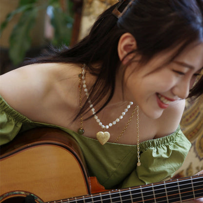 Heirloom Heart Necklace Maison YuTang