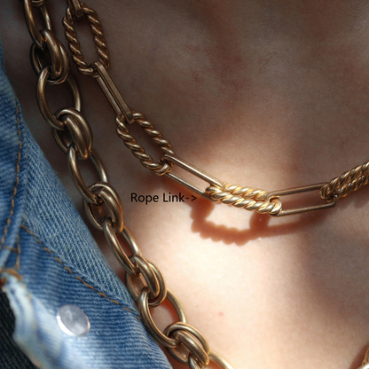 Atelier Brass Chain Necklace Maison YuTang