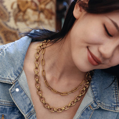 Atelier Brass Chain Necklace Maison YuTang