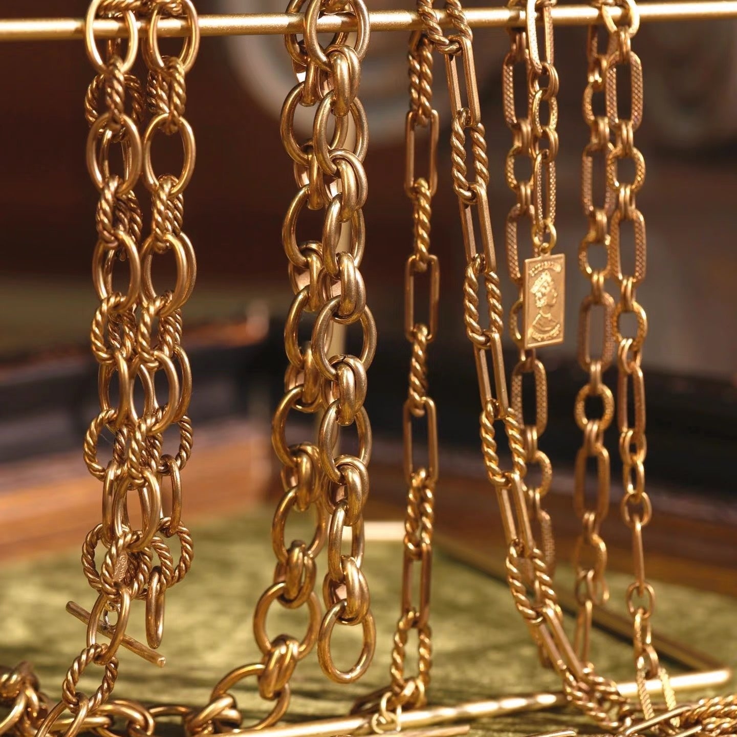 Atelier Brass Chain Necklace Maison YuTang