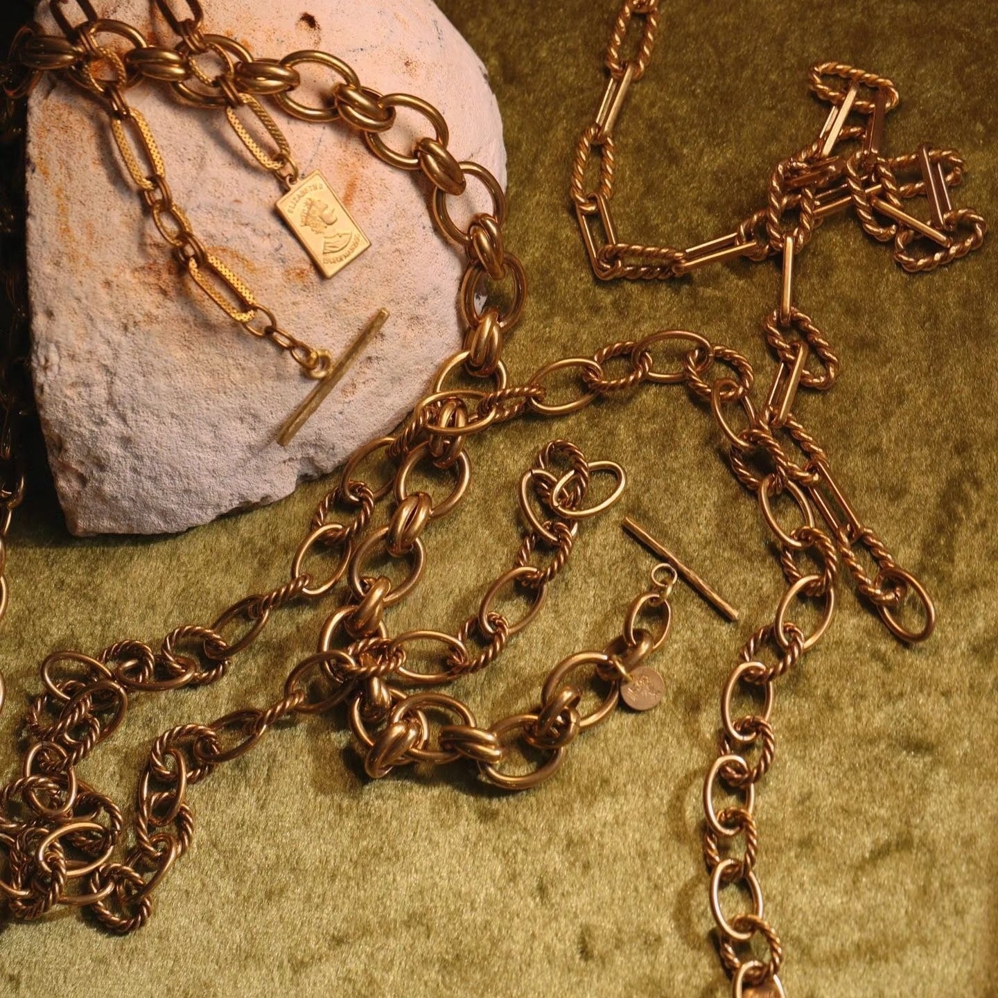 Atelier Brass Chain Necklace Maison YuTang