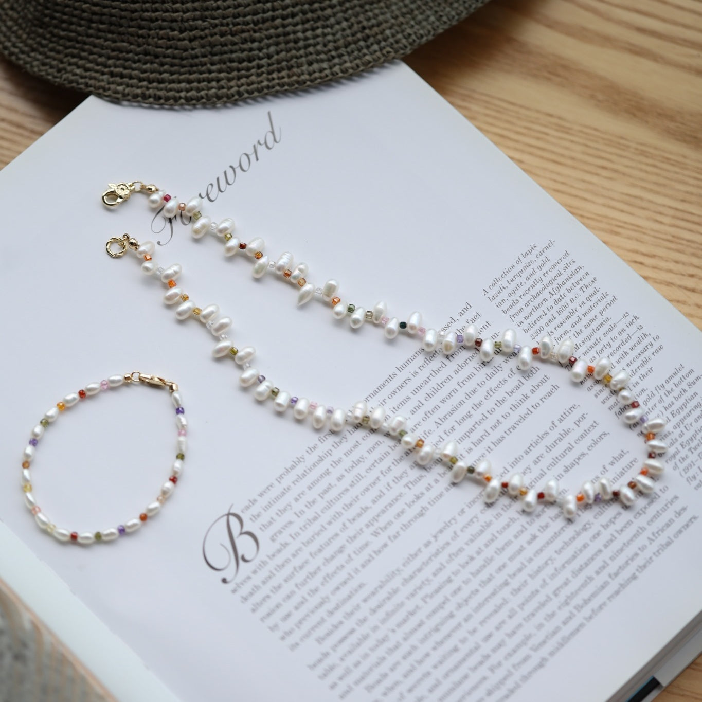 Prism Pearl Necklace Maison YuTang