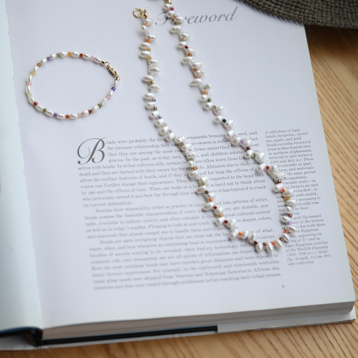 Prism Pearl Necklace Maison YuTang