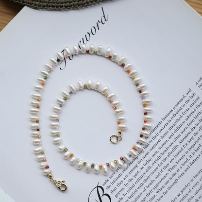 Prism Pearl Necklace Maison YuTang