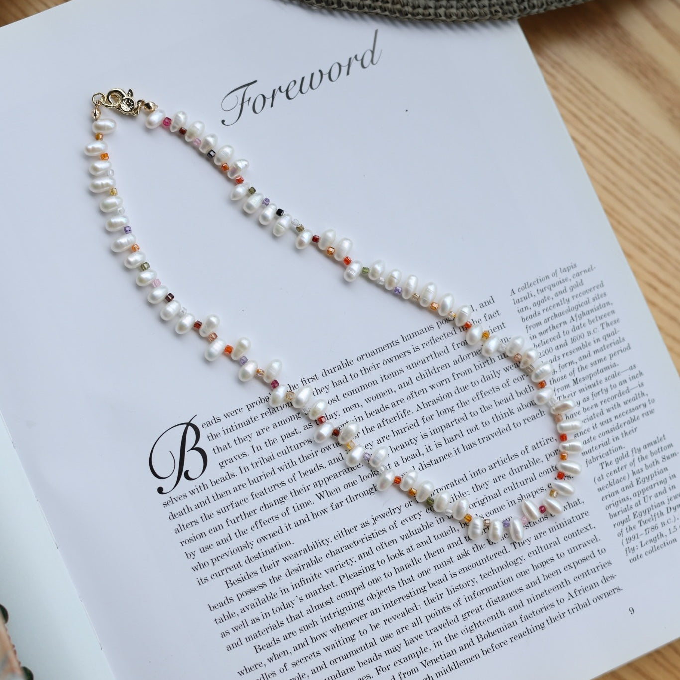 Prism Pearl Necklace Maison YuTang