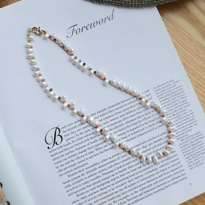 Prism Pearl Necklace Maison YuTang