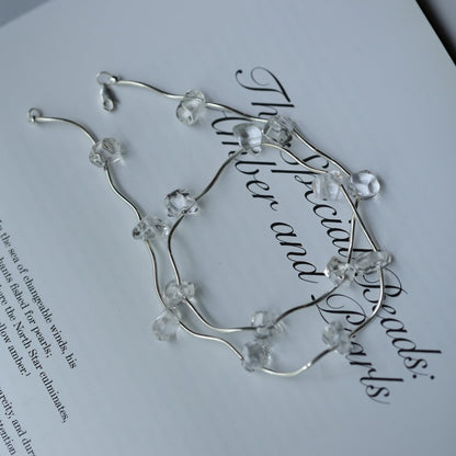 Crystal Drift Necklace Maison YuTang