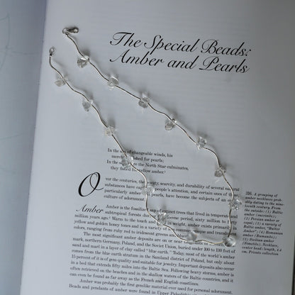 Crystal Drift Necklace Maison YuTang