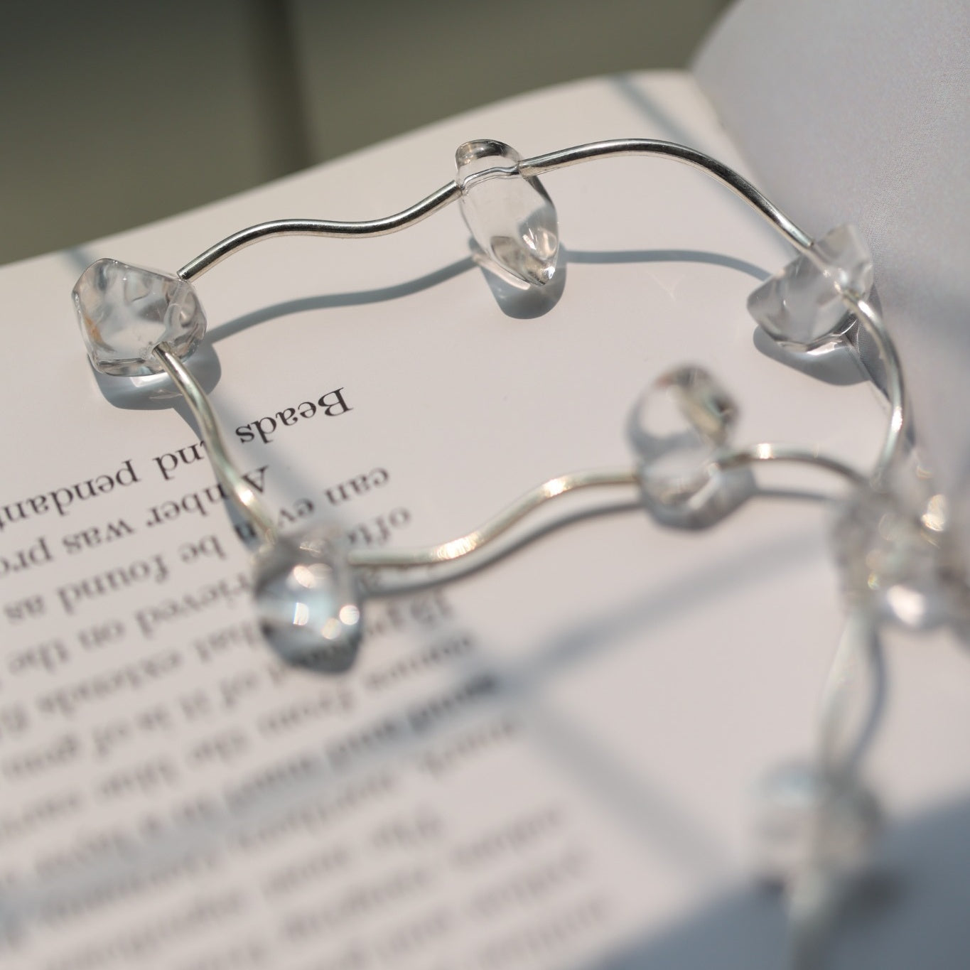 Crystal Drift Necklace Maison YuTang