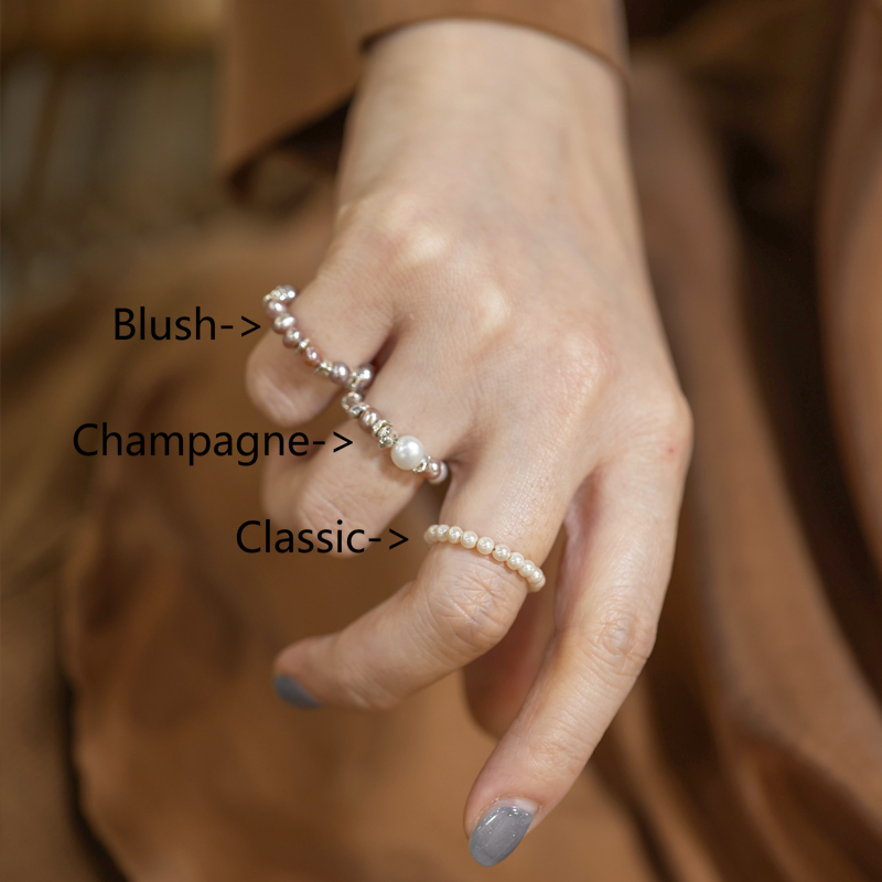 Lumière Pearl Ring – Three Variations Maison YuTang