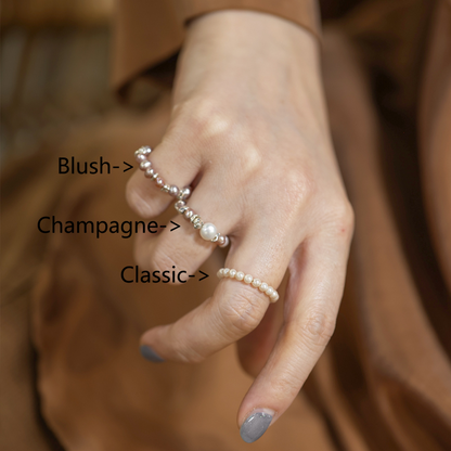 Lumière Pearl Ring – Three Variations Maison YuTang