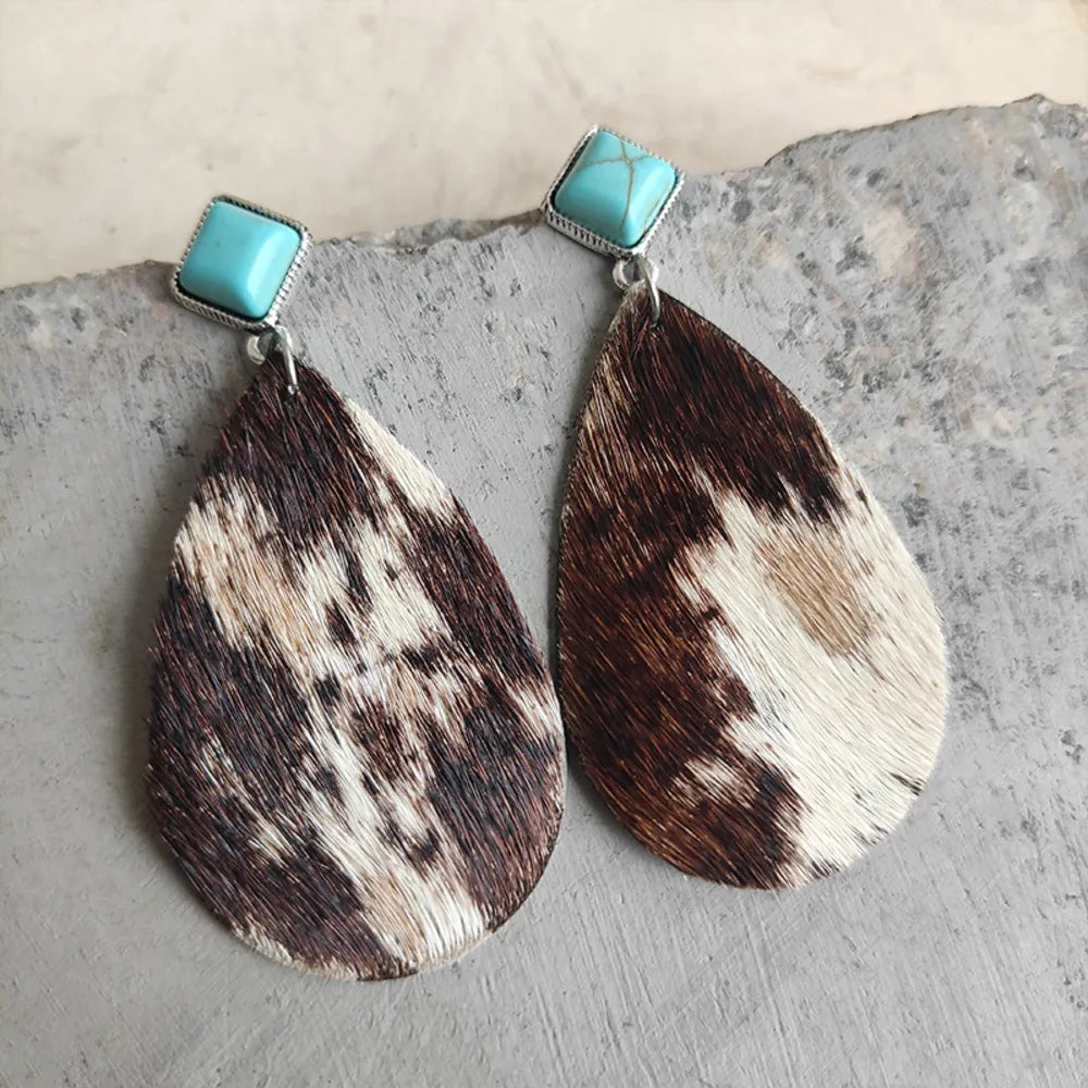Turquoise Teardrop Earrings - 5 Styles Bumpkin Ranchwear