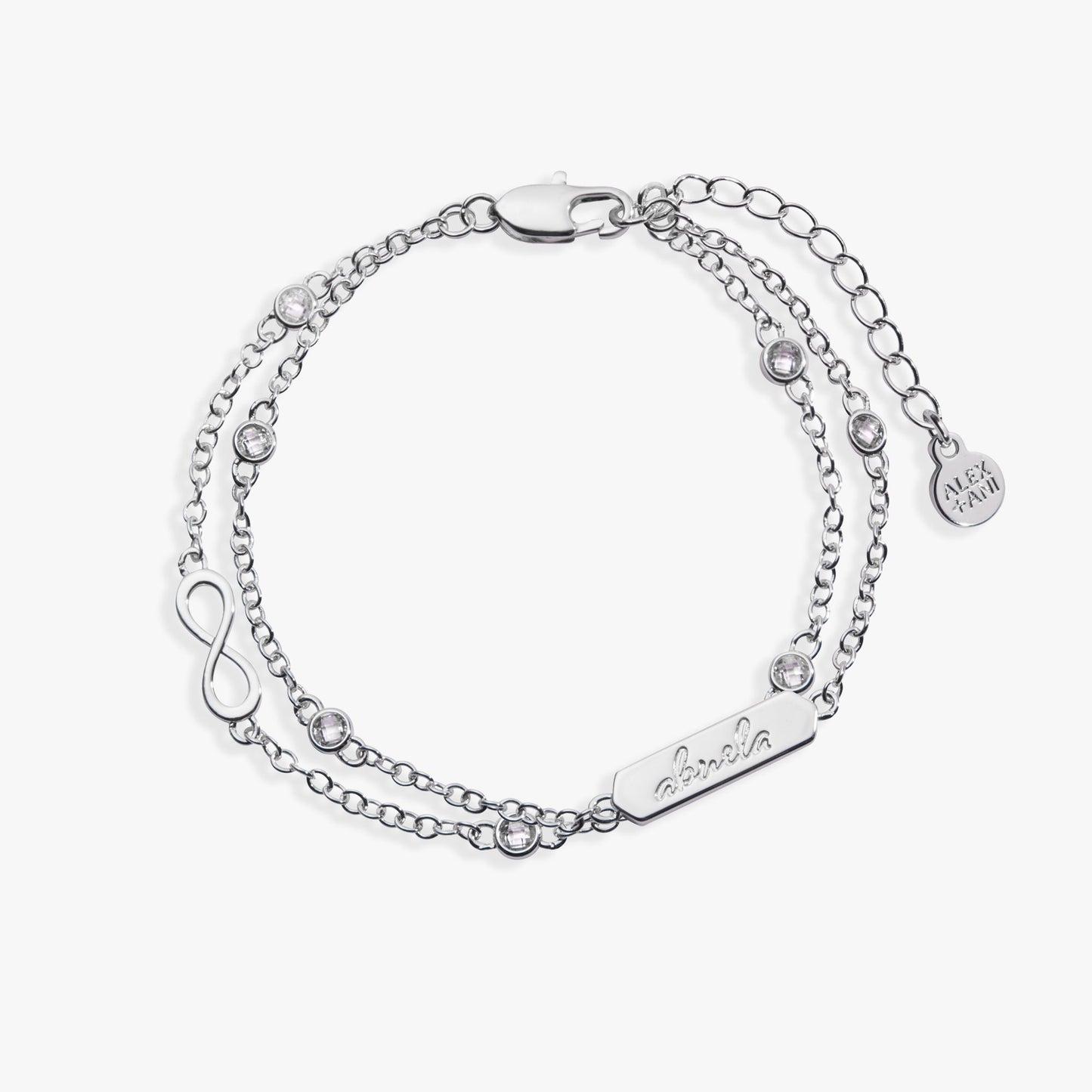 Abuela Infinity Chain Double Strand Bracelet ALEX AND ANI