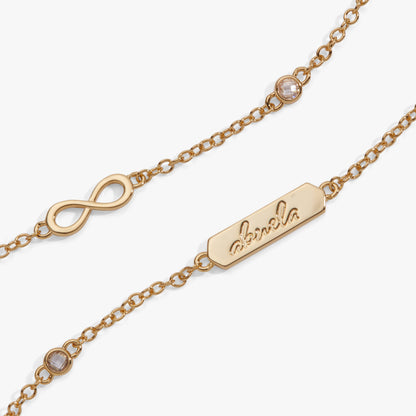 Abuela Infinity Chain Double Strand Bracelet ALEX AND ANI