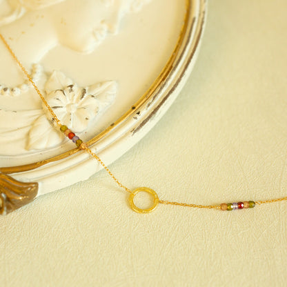 Rainbow Solara Necklace