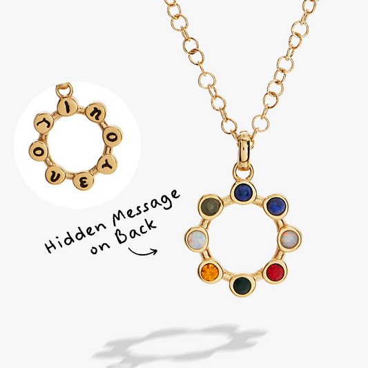 'I Love You' Hidden Message Acrostic Necklace ALEX AND ANI