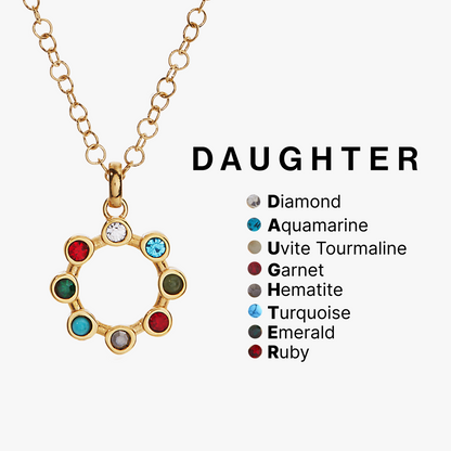 Daughter Hidden Message Acrostic Necklace ALEX AND ANI