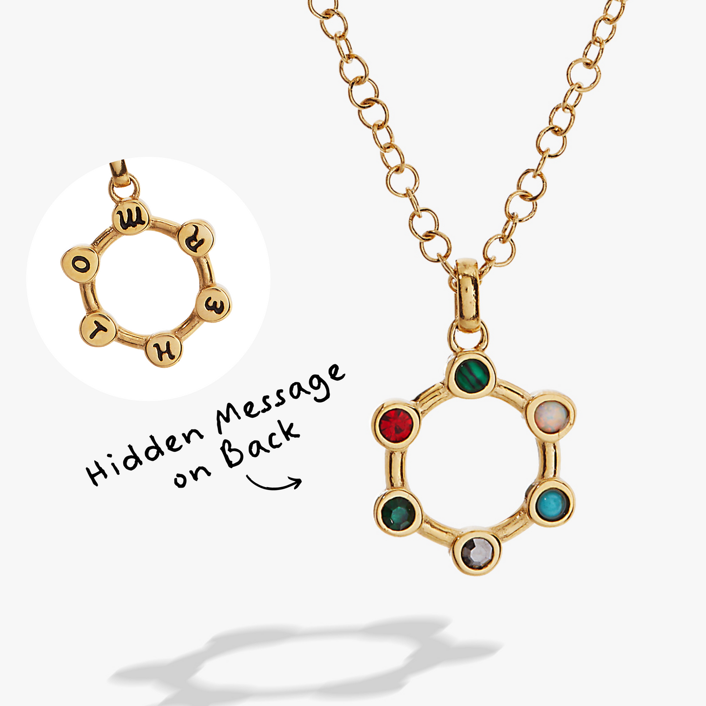 Mother Hidden Message Acrostic Necklace ALEX AND ANI