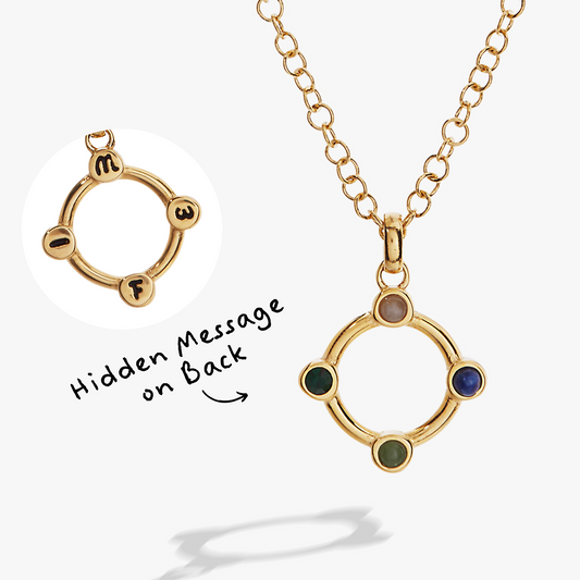 Wife Hidden Message Acrostic Necklace ALEX AND ANI