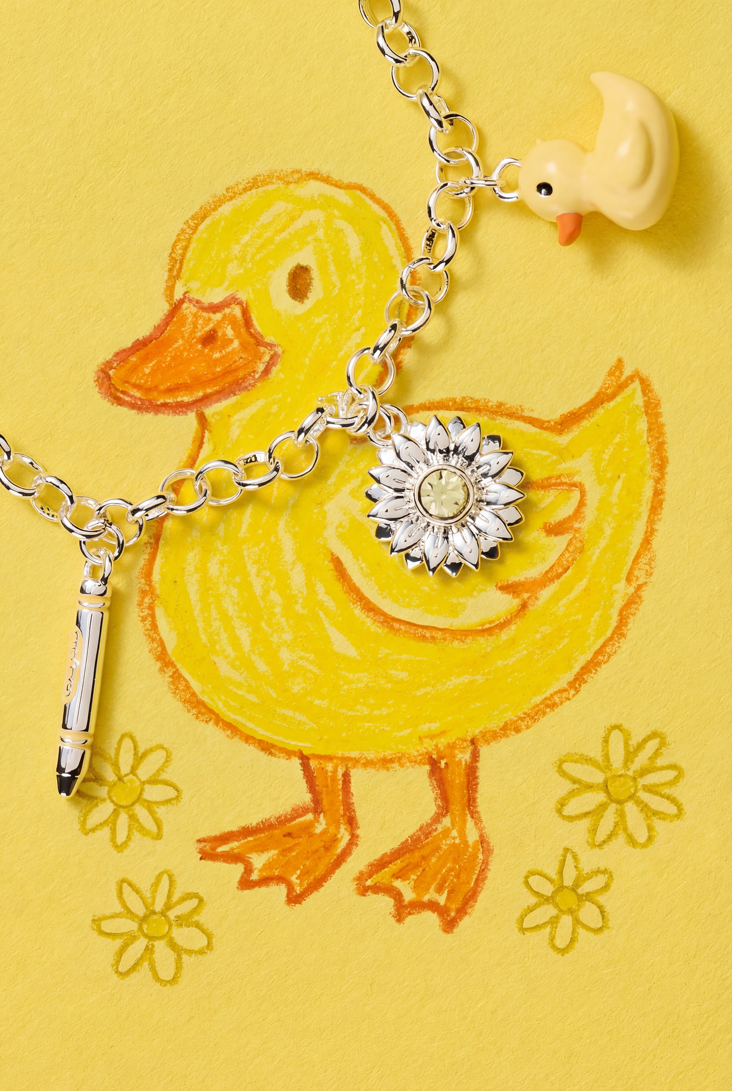 Crayola Fan Favorites Sunglow Charm Bracelet ALEX AND ANI