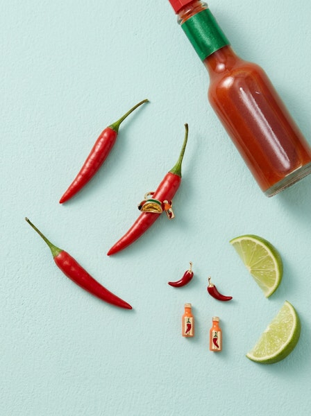 Taco Hot Sauce & Pepper Stud Set ALEX AND ANI