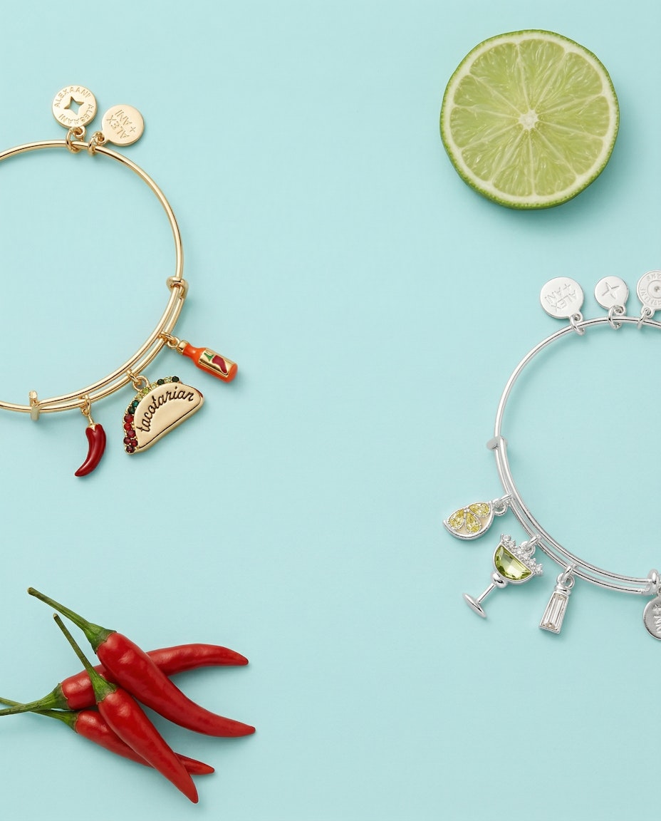 'Tacotarian' Multi Charm Bangle ALEX AND ANI