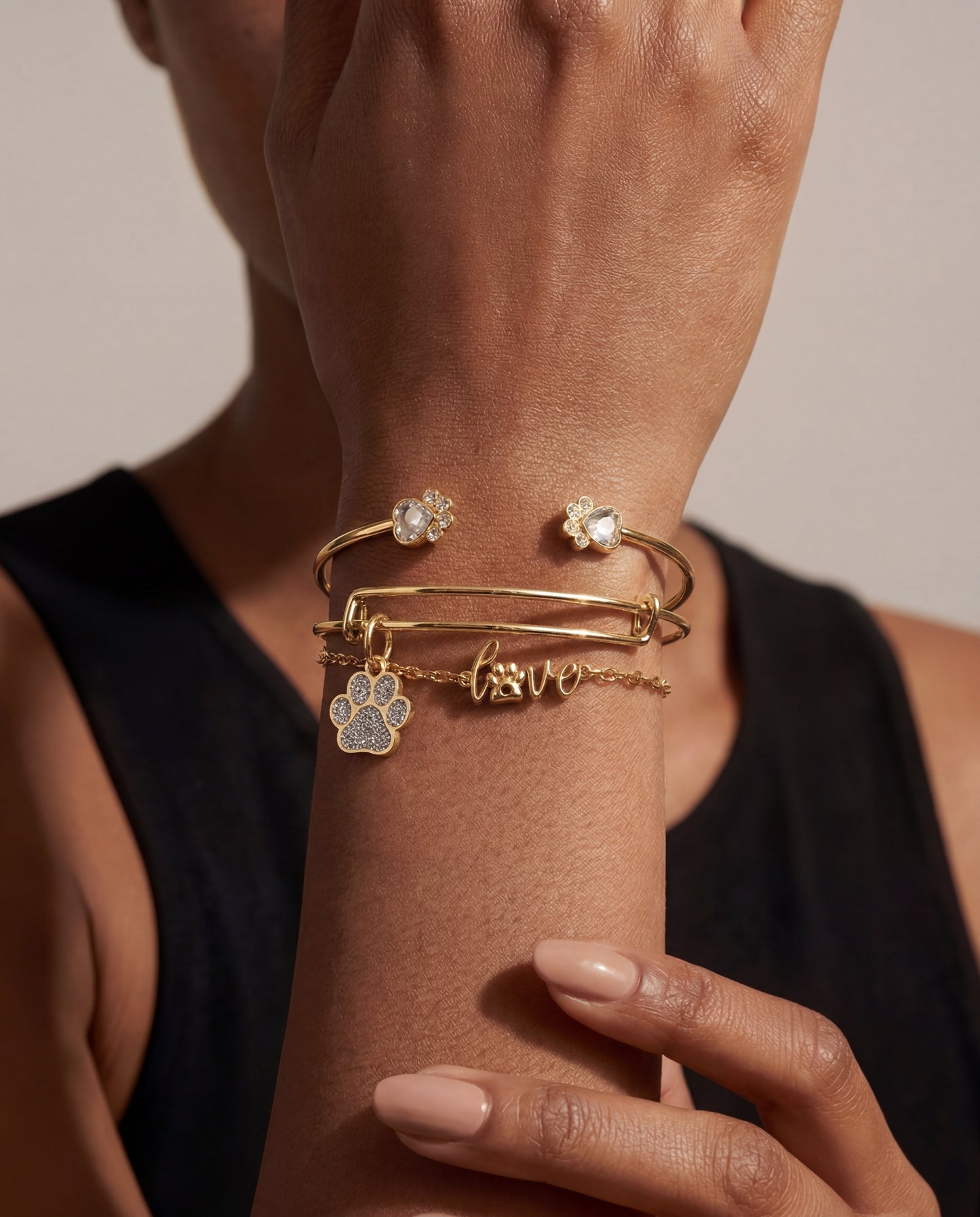 'Paws of Love' Bracelet Set of 3 ALEX AND ANI