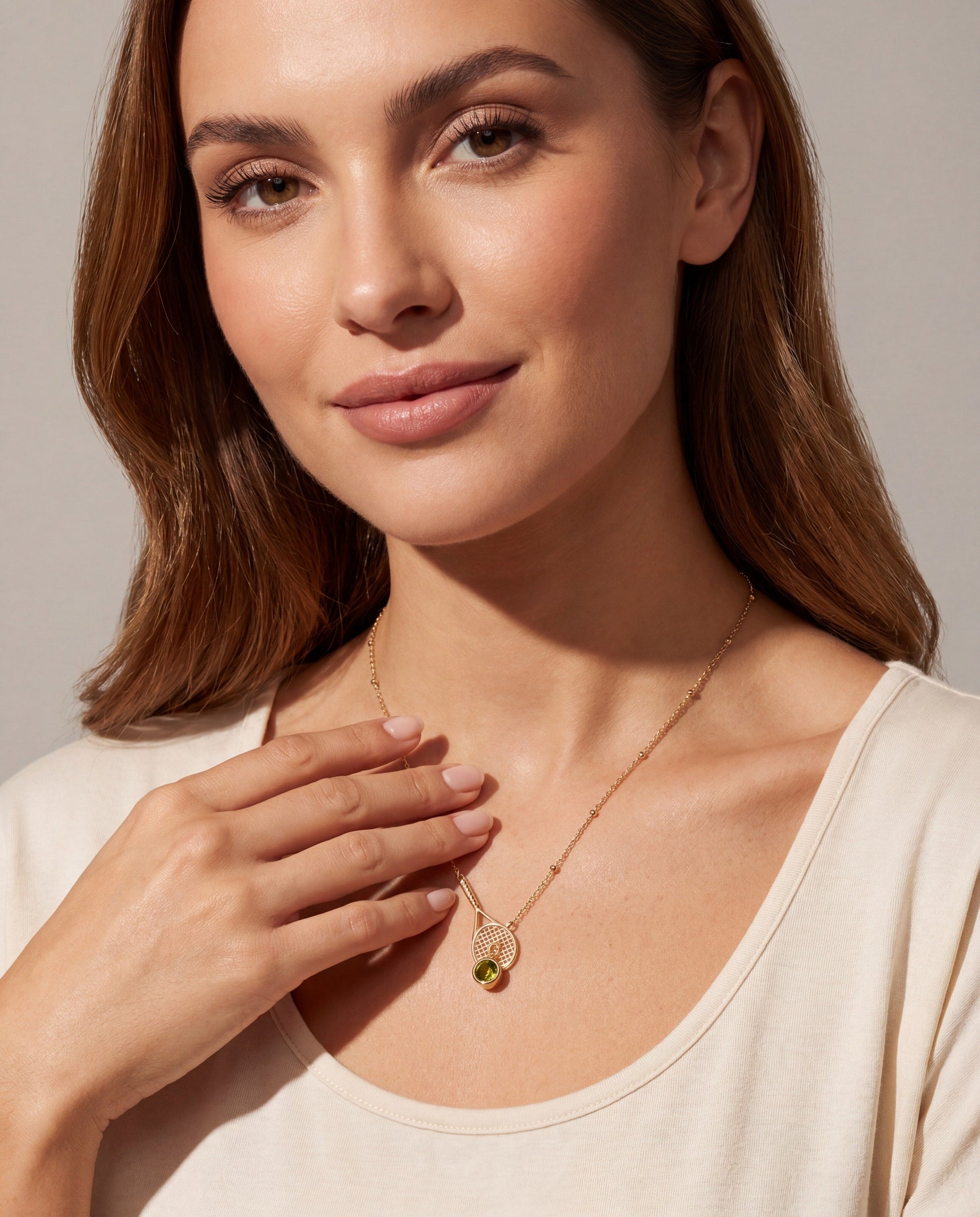 Tennis Racket Y-Necklace ALEX AND ANI
