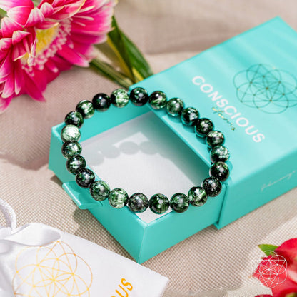 Angel Energy – Rare Seraphinite Bracelet of Transformation Conscious Items
