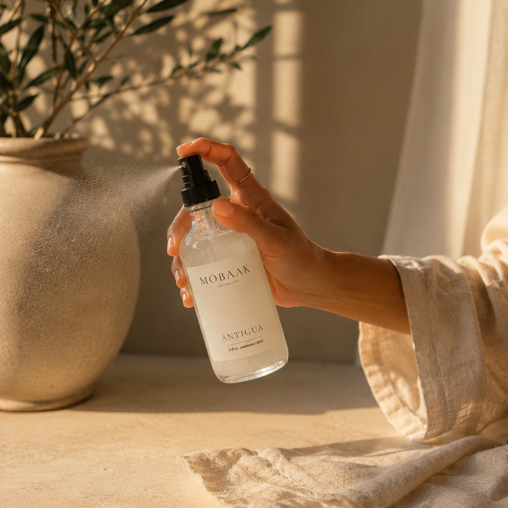 Antigua Ambiance Mist Mobaak Aromatherapy Shoppe