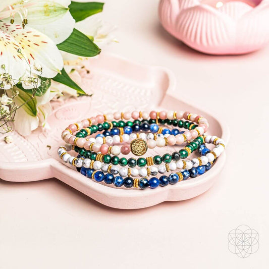 Aphrodite’s Admiration: Eternal Love Bracelet Pack of 4 Conscious Items