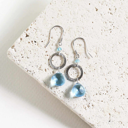 Aquamarine Quartz Airie EarringBeautiful and simple, these little gems will be your go-to earrings.
- Aquamarine Quartz gemstones- 1.5" long- French hooks- 14k gold plated fine .925 Italian sterliEarringsPARKEN JEWELRYVettedArcAquamarine Quartz earrings
