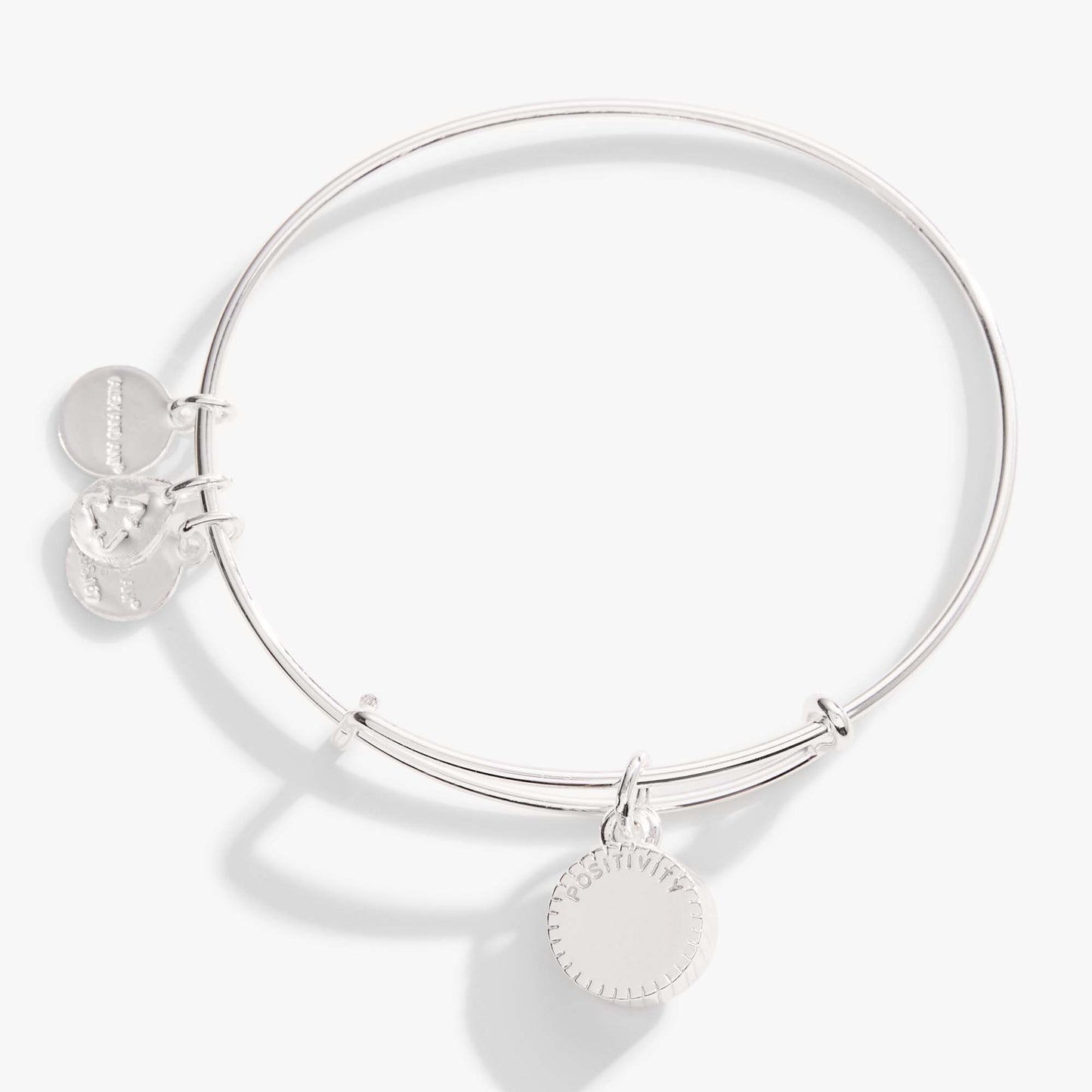 August Birthstone Charm Bangle, Peridot ALEX AND ANI