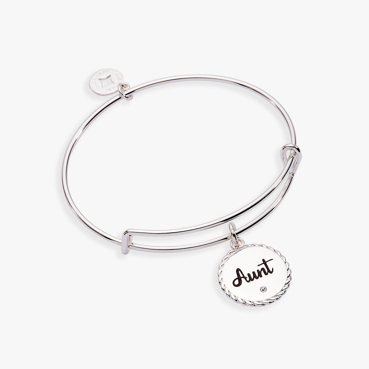 Aunt 'A Trusting Guide Forever By My Side' Charm Bangle ALEX AND ANI