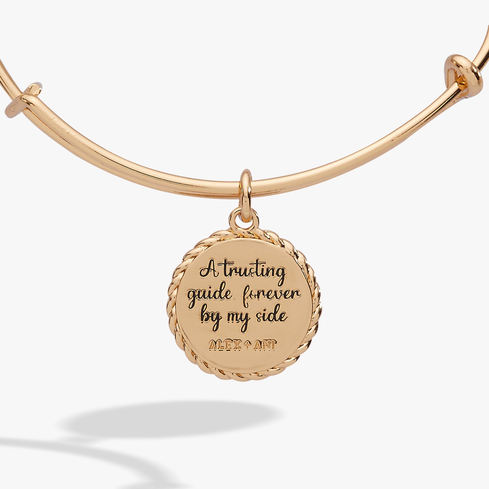 Aunt 'A Trusting Guide Forever By My Side' Charm Bangle ALEX AND ANI