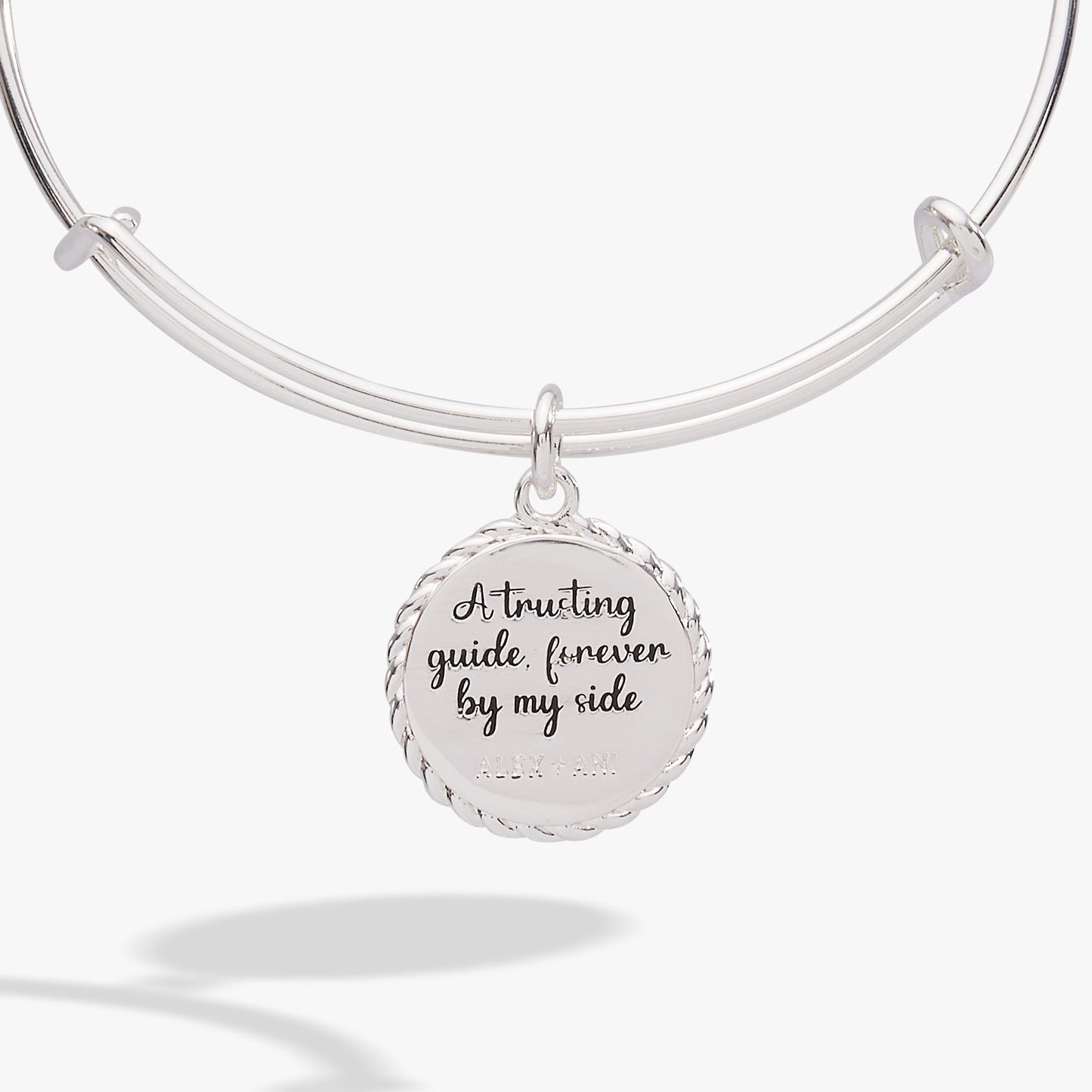 Aunt 'A Trusting Guide Forever By My Side' Charm Bangle ALEX AND ANI