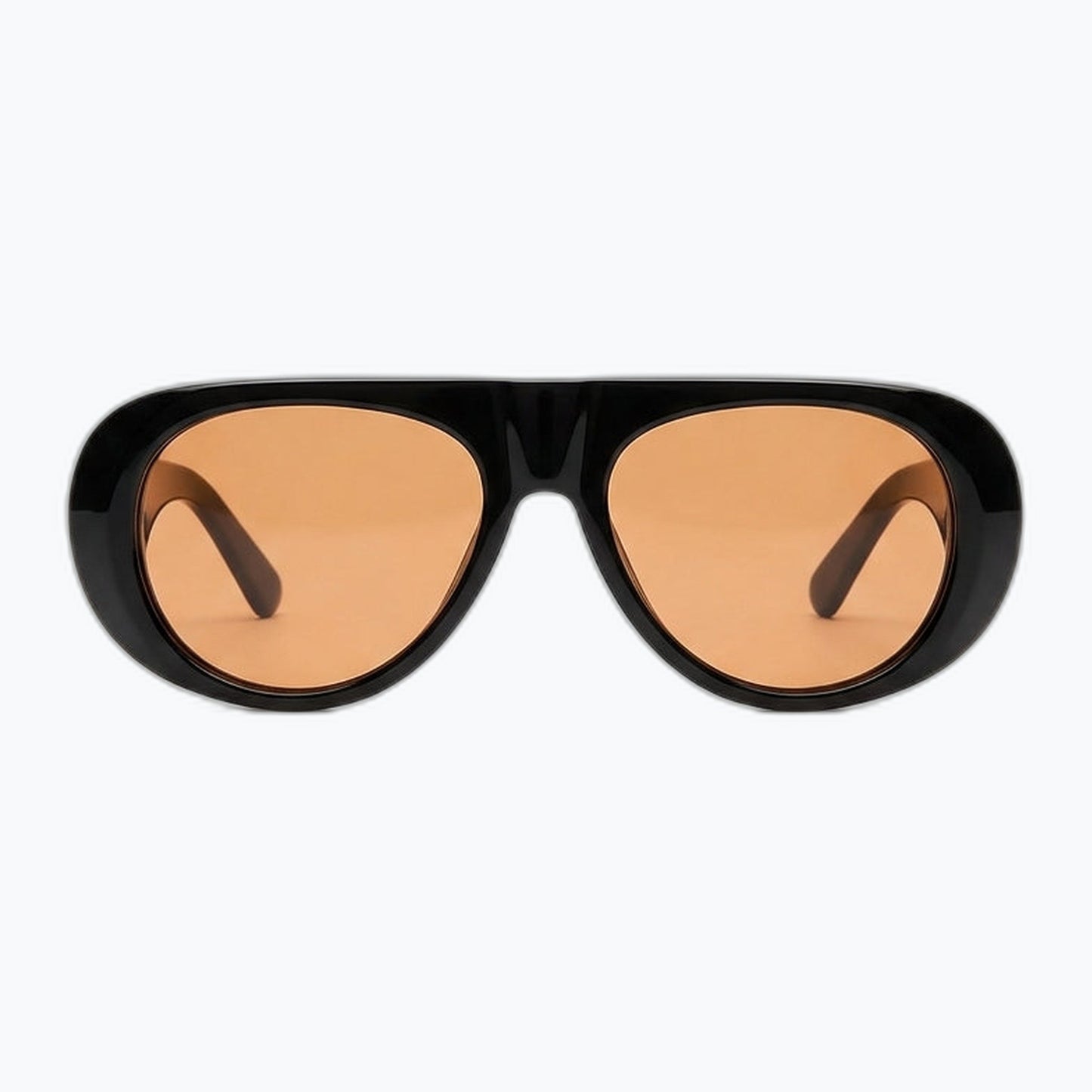 The Catalyst Aviator Sunglasses Oversized Teardrop Chunky Black Frames Vintage Jaxy Eyewear