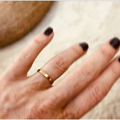 14k gold filled BAND RING