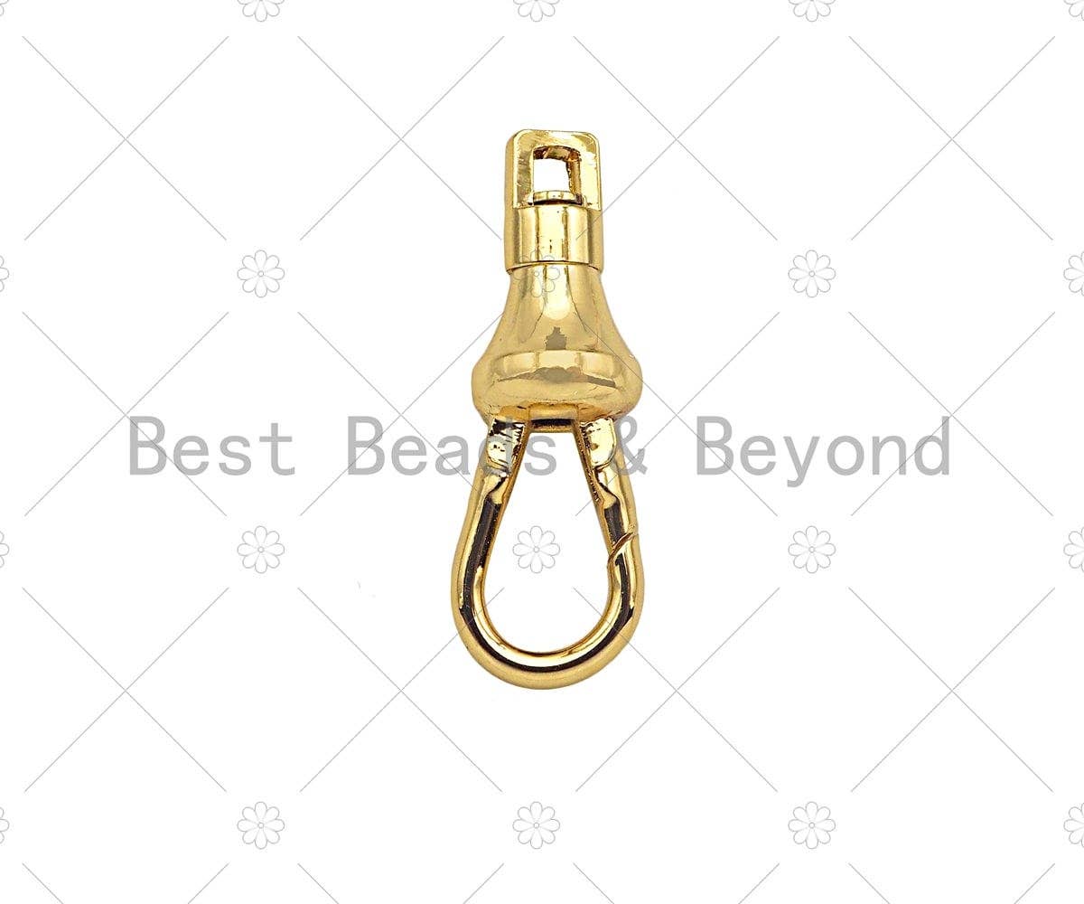 Gold Silver Swivel Jewelry Clasp, Necklace Bracelet Clasp Connector, Buckle Clasp,8x24mm,Sku#Y450