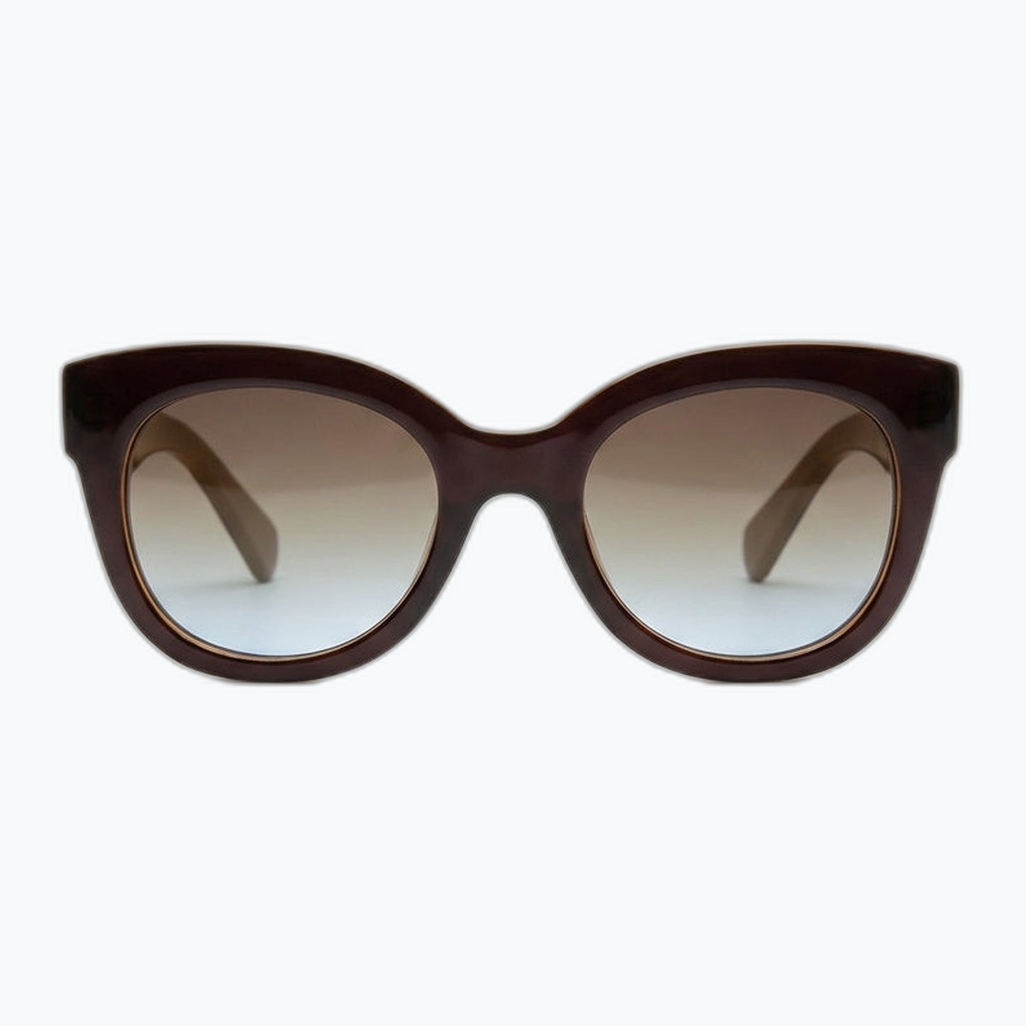 Solstice Brown Tortoiseshell Round Oversized Sunglasses By Jaxy Jaxy Eyewear