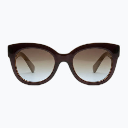 Solstice Brown Tortoiseshell Round Oversized Sunglasses By Jaxy Jaxy Eyewear