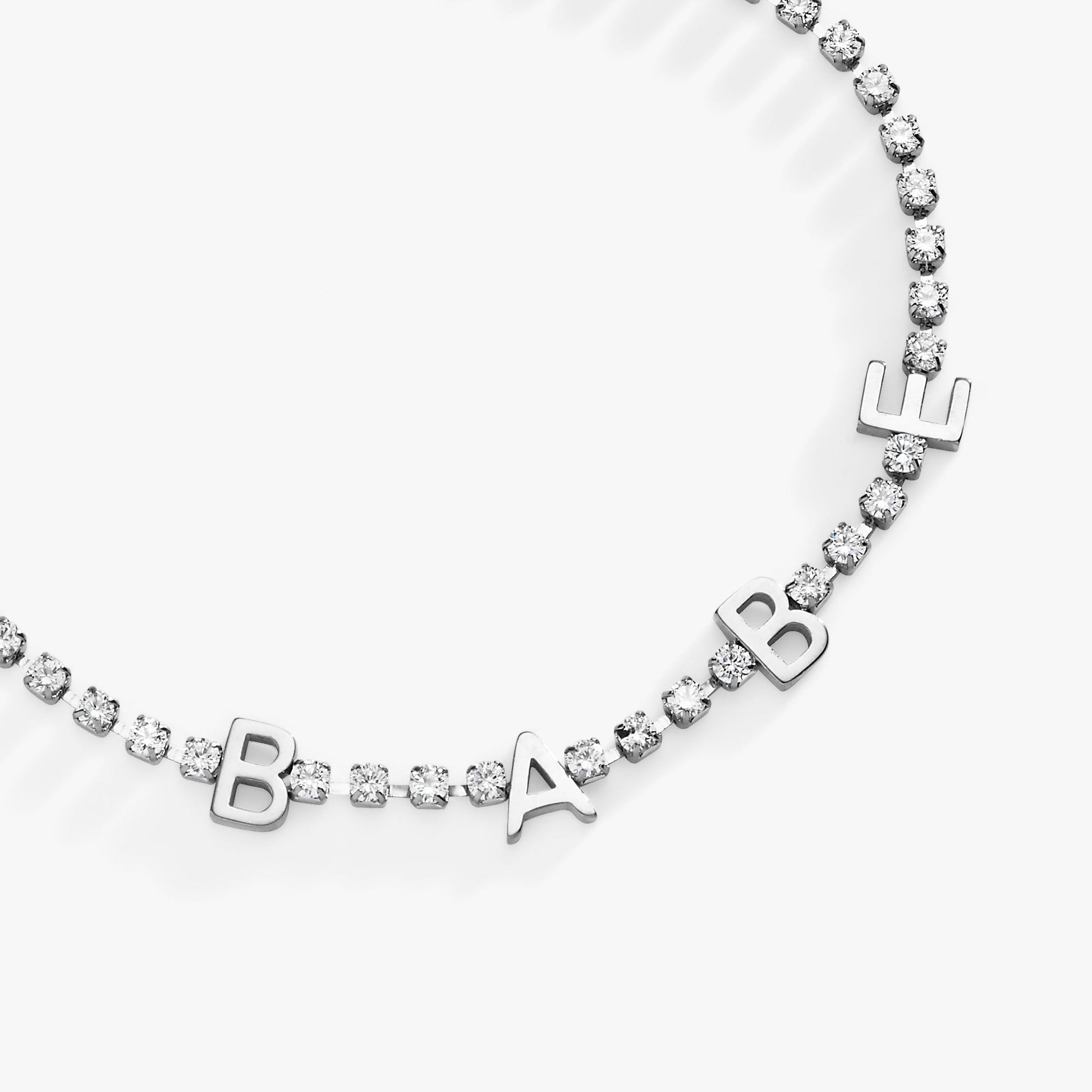 "Babe" Crystal Tennis Bracelet ALEX AND ANI