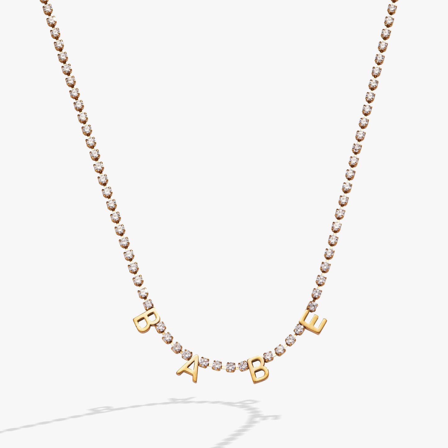 “Babe” Crystal Tennis Necklace ALEX AND ANI