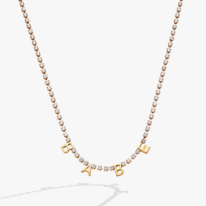 “Babe” Crystal Tennis Necklace ALEX AND ANI