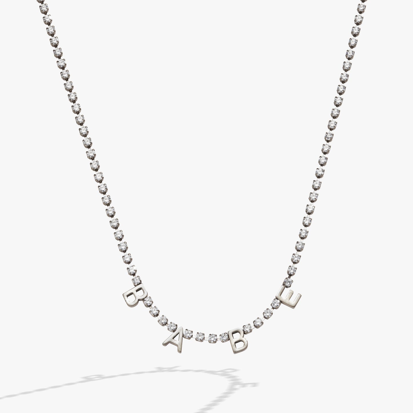 “Babe” Crystal Tennis Necklace ALEX AND ANI