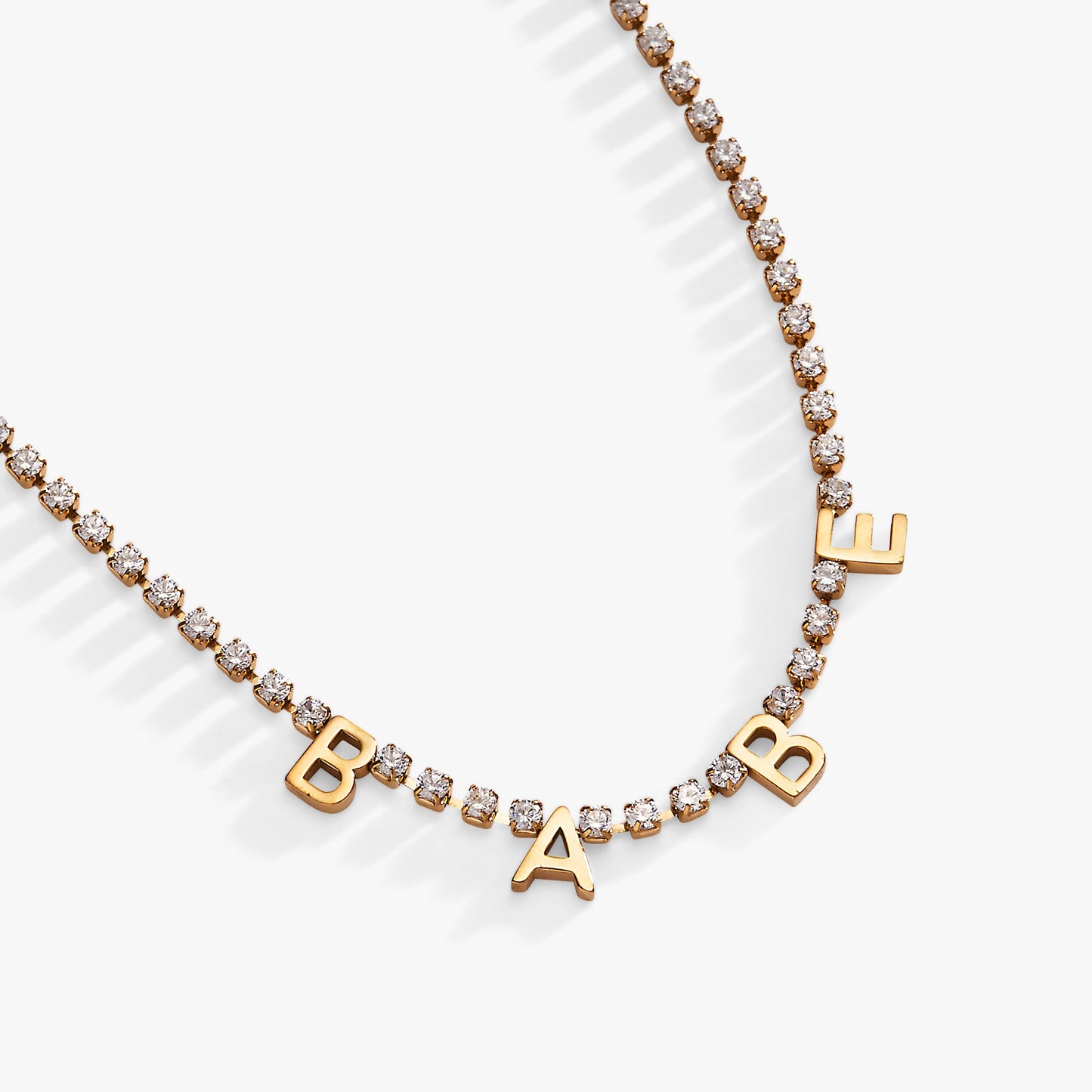 “Babe” Crystal Tennis Necklace ALEX AND ANI