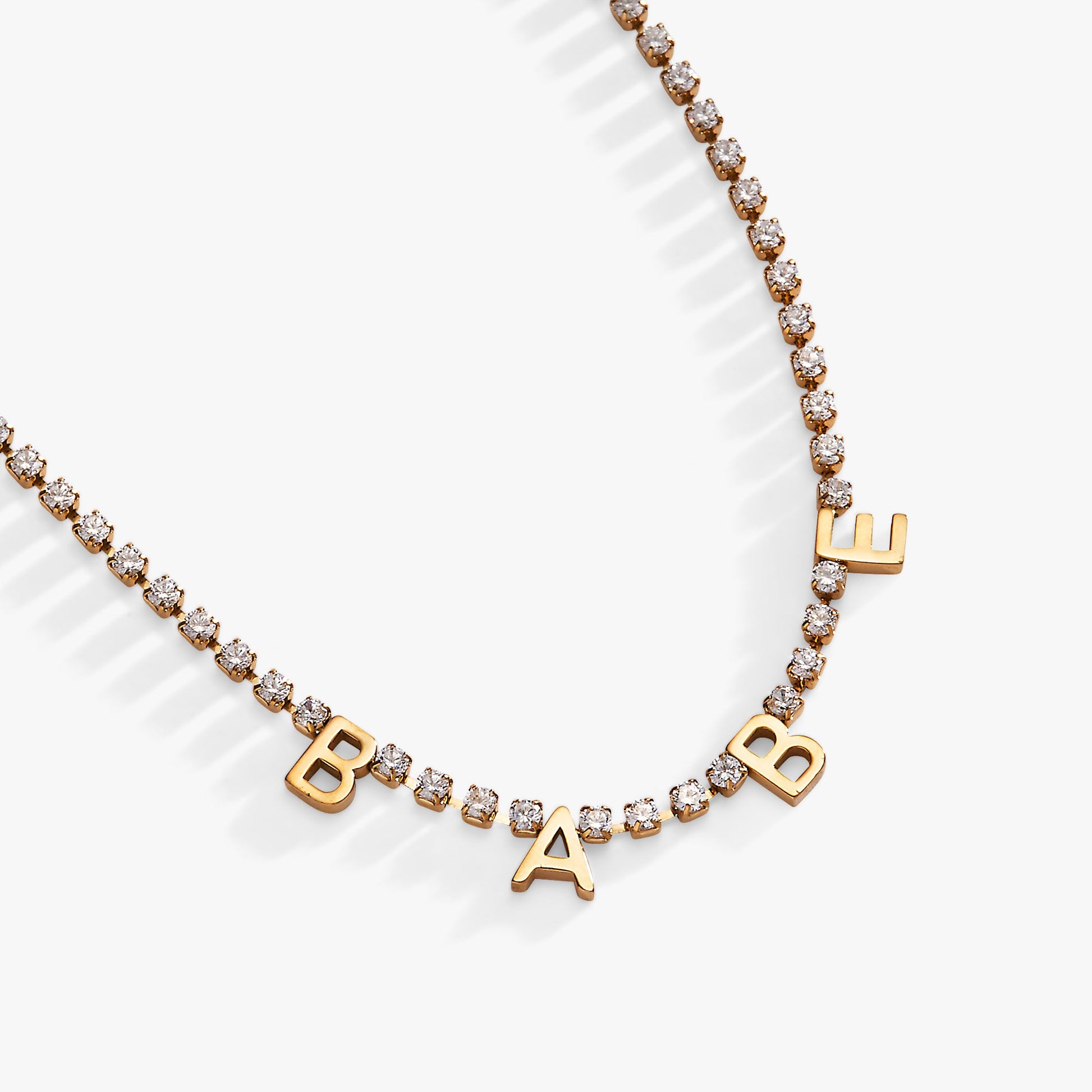 “Babe” Crystal Tennis Necklace ALEX AND ANI