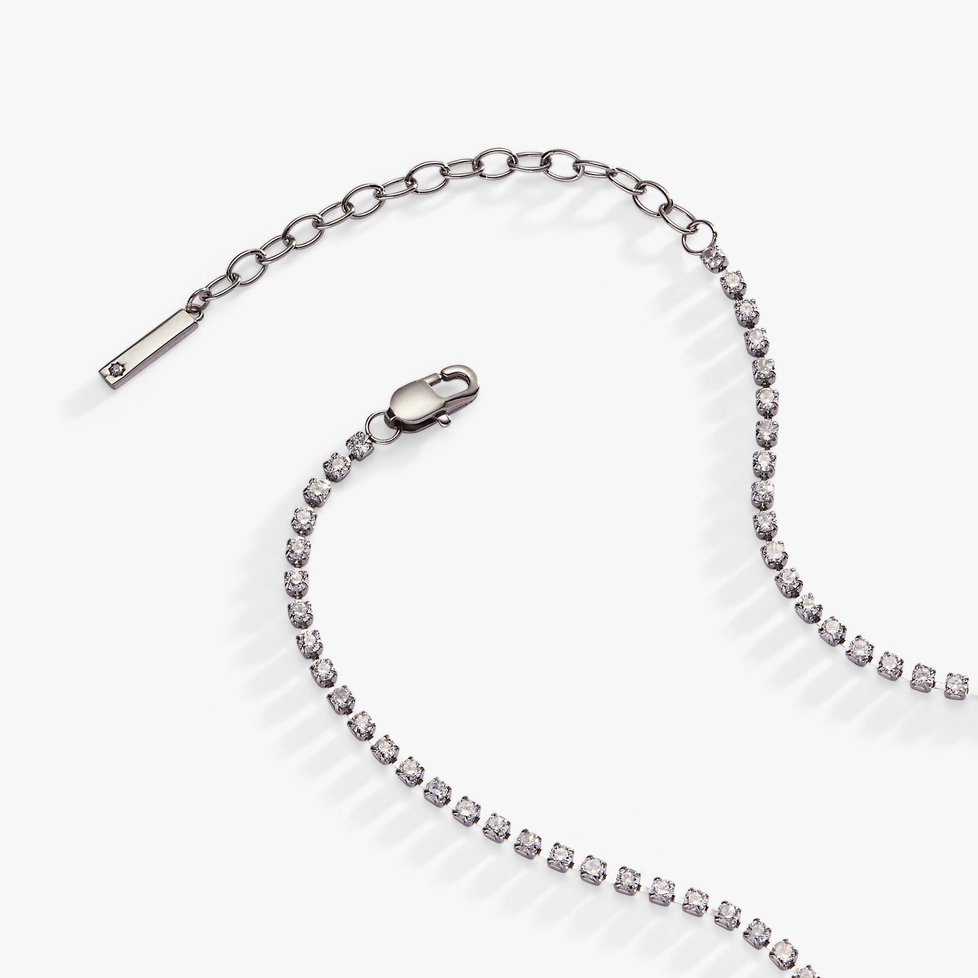 “Babe” Crystal Tennis Necklace ALEX AND ANI